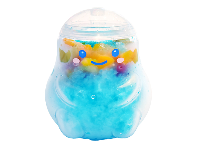 あわたんフルーツかき氷（ラムネ）