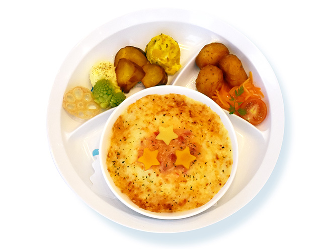 紅ズワイガニのドリア